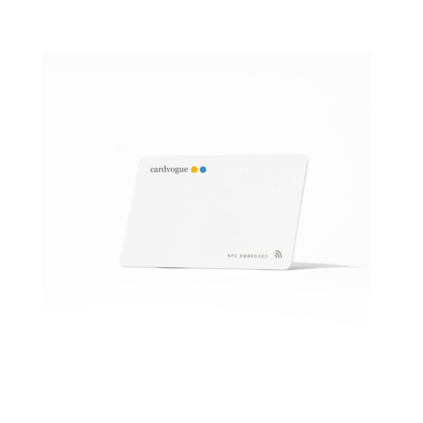 CardVogue BioPvc with NFC-Winter White