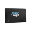 Custom BioPvc Card with NFC-Midnight Black